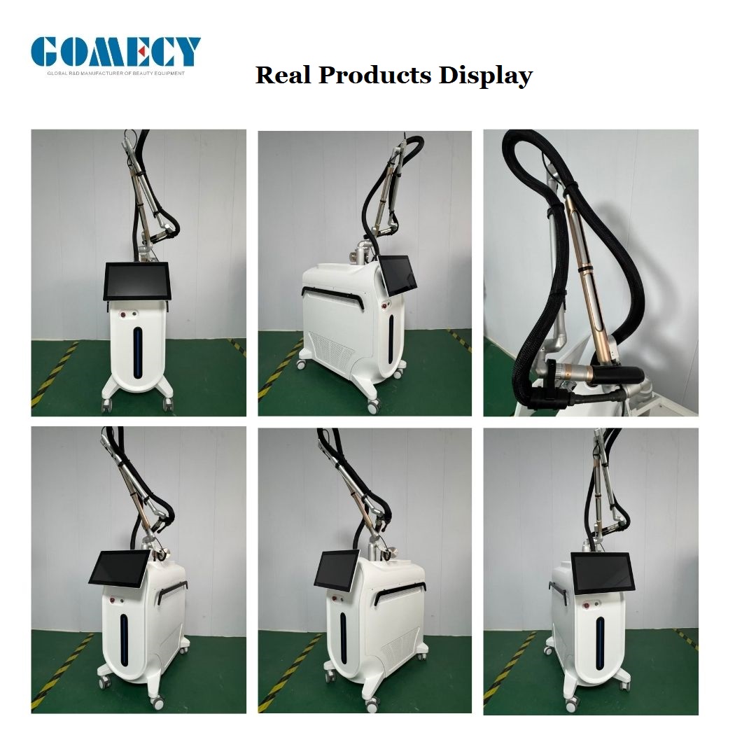 Picosecond Laser Machine Featuring Wind Spray Cooling Nozzle for Continuous Surface Cooling and Improved Patient Comfort