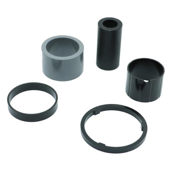 Black Sintered NdFeB Neodymium Magnet Epoxy Plated Multi Pole Bonded