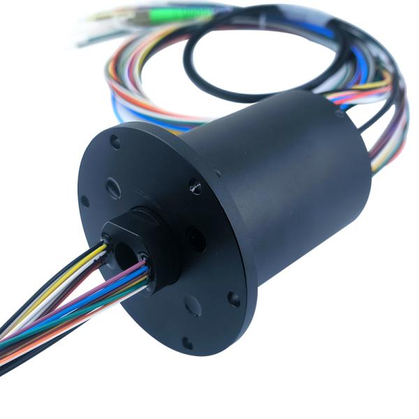 Anillo Colector Combinado Fibra Óptica-Eléctrico de 56mm DE, longitud de onda de operación 840
