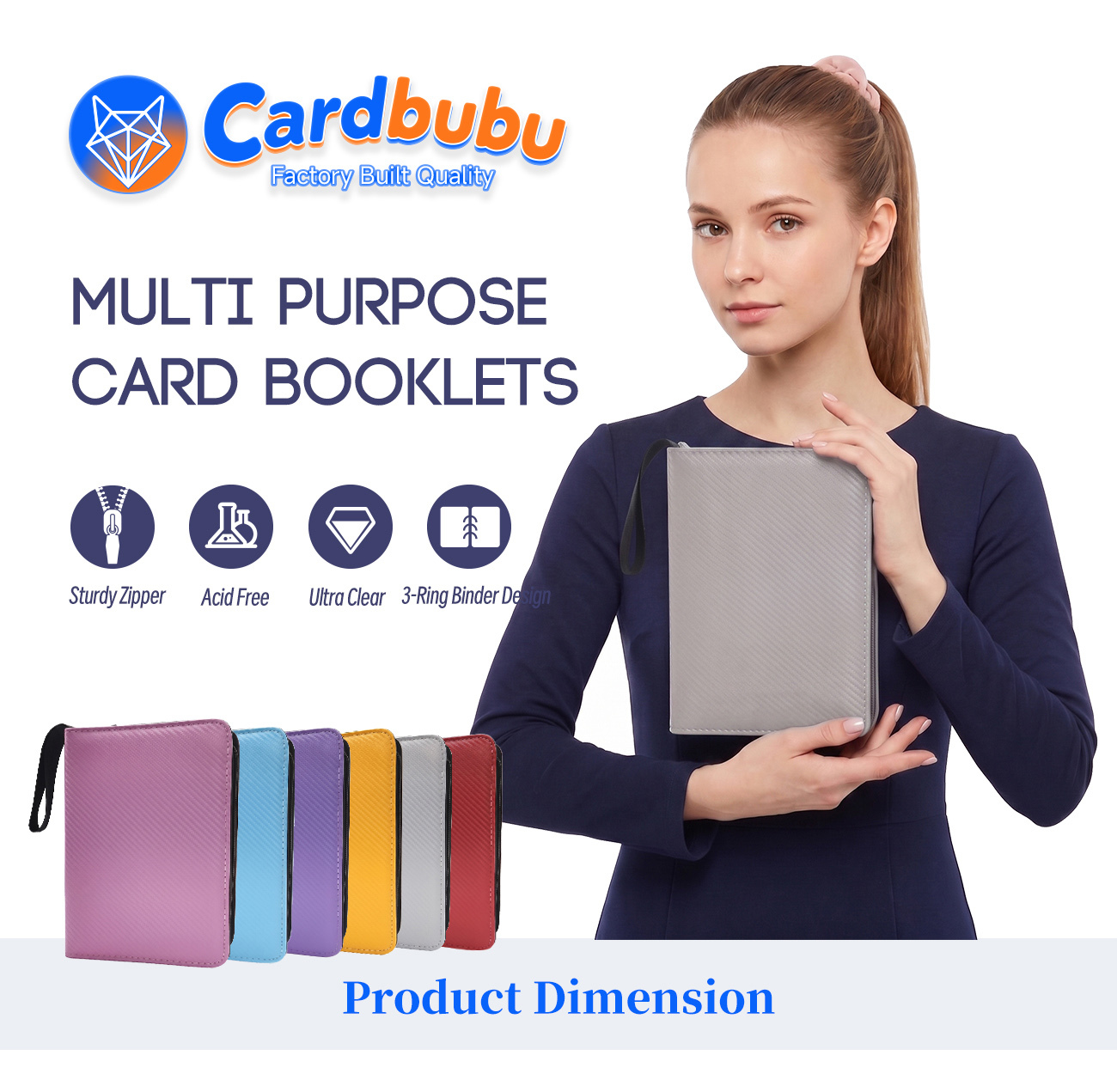 Premium Card Binder Trading Card Collections Factory Direct Supply manufacturer