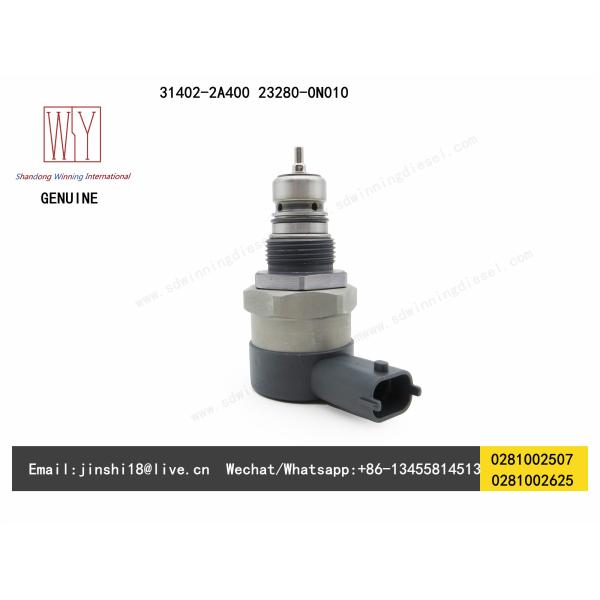 BOSCH GENUINE AND BRAND NEW DIESEL FUEL PUMP PRESSURE REGULATING VALVE 0281002507, 0281002625, 31402-2A400, 23280-0N010