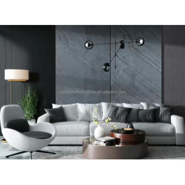 Ultra-Thin Natural Stone Veneer Sheet Wall Tiles for Modern Hotel Interior Design