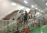 Linha de produção de concentrado de sumo de pêssego de albaricoque Linha de processamento de pêssego SUS304