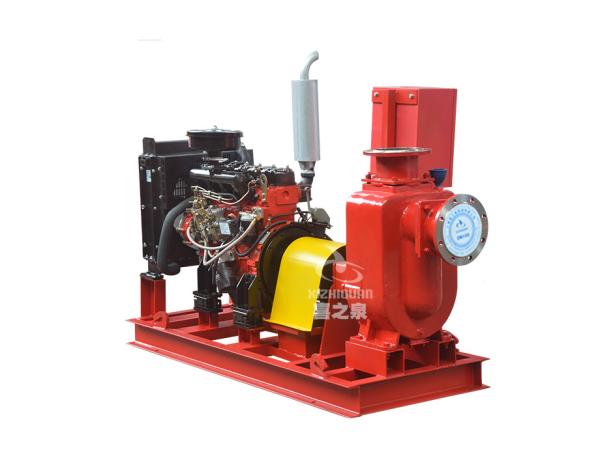 Indoor Diesel Engine Fire Pump Set 2900r/Min With Stainless Steel Pipe