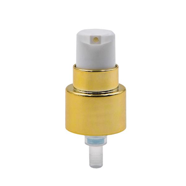 Polypropylene Cosmetic Hand Pump 20mm/410 Gold Dispenser Pump