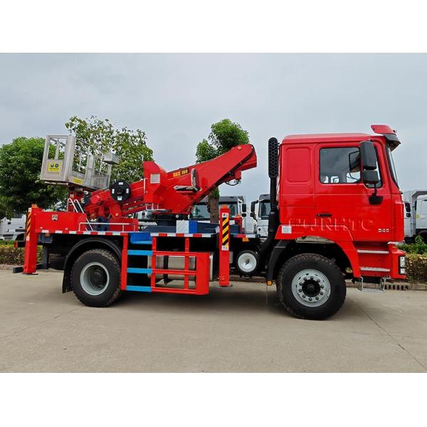 Shacman High Altitude Operation Aerial Man Lift Work Platform Truck For Sale