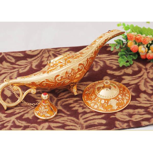 Metal Material Home Decorations Crafts Arab Cultural Commemorative Aladdin's Magic Lamp