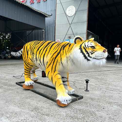 Realistic Mechanical Lifesize 3D Animatronic Animal Robot Model