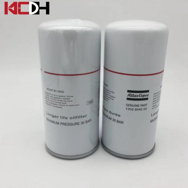 Atlas Copco Excavator Parts Screw Air Compressor Oil Filter 1202804002