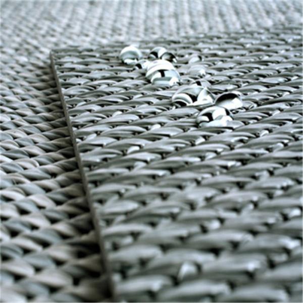 Easy Clean PVC Coated Bedroom Woven Vinyl Flooring Thickness 3.0mm