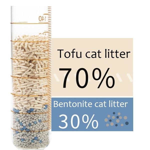 Customization Service Provided OEM Natural Tofu Cat Litter for Highly Sand Mixed Litter