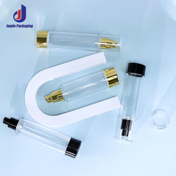 30ml 50ml Sprayer Container Golden Frosted Airless Bottle For Cosmetic Packaging And Essential Water
