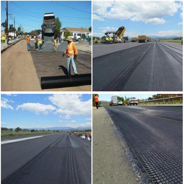 сетка Geogrid пластмассы полипропилена решетки 20kn 30kn 40kn двухосная