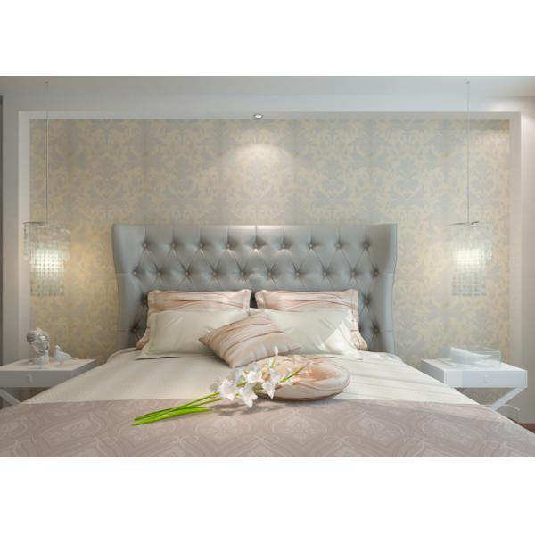 Strippable Bronzing European Style Wallpaper With Embossed Nonwoven