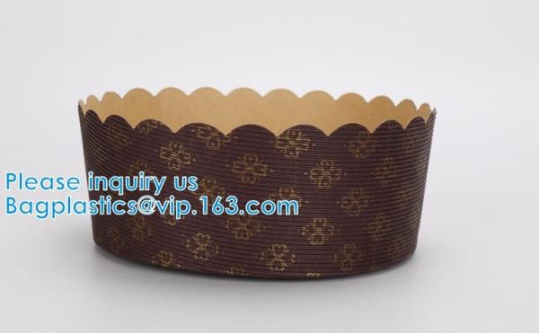 Panettone Disposable Paper Round Cake Molds Paper Molds CAKE CUP Baking Cups Muffins Oilproof Cupcake Liner