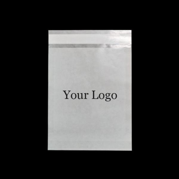 Greaseproof Glassine Garment Bags Self Seal Paper Glassine Bags Biodegradable
