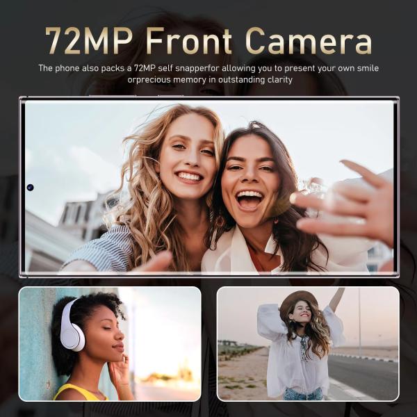 Original S24 ULTRA Celular Android Smartphone 5G 1TB Mobile Phone with 108MP Rear Camera Dual SIM Card