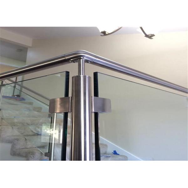 Post Glass Railing Building Railing Outdoor Glass Balustrade Systems