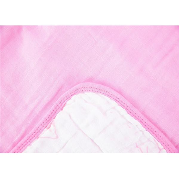 Beautiful Newborn Baby Girl Blankets , 100% Cotton Muslin Baby Blankets