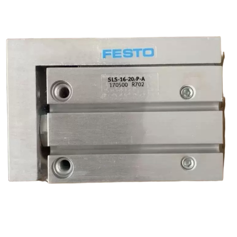 Mini Ball Guide Slide Cylinder With Dual End Cushion SLS-10-10-P-A #170492 FESTO SLS Series Double Acting Pneumatic Cylinder 10mm Bore 10mm Stroke For Precision Positioning Equipment