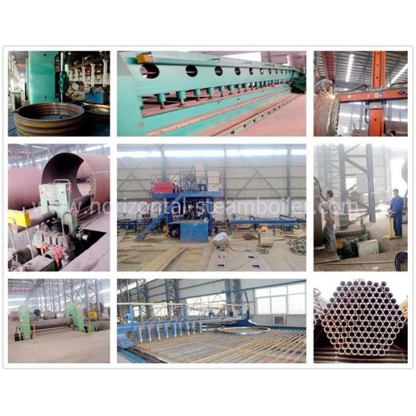 Horizontal Chain Grate Coal Fired Steam Boiler Low Fuel Consuming SGS Approved