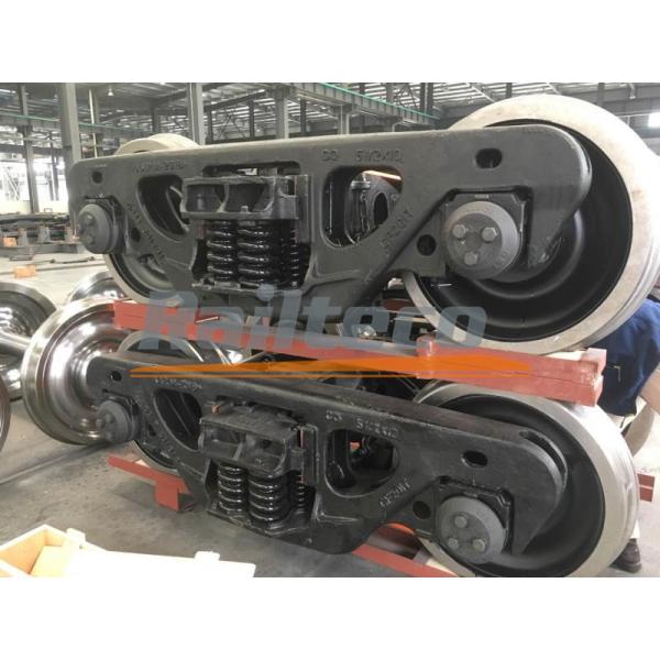 Casting Steel Railway Three Piece Bogie 80 km/h Maximum Running Speed