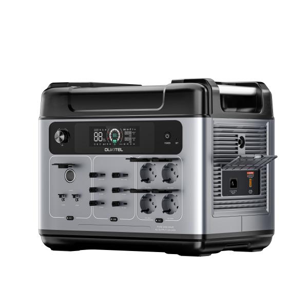 OUKITEL APP Control Power Station 2500W Solar Battery 2400W Portable Solar Generators 220V 120V