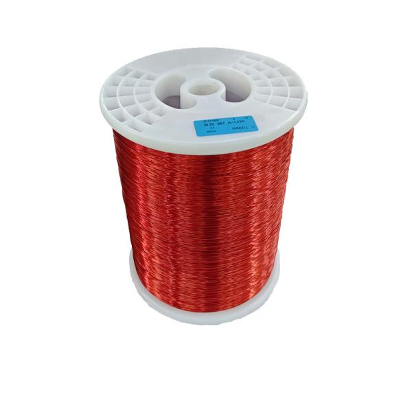 0.04mm - 1.60mm UEWF U3 Enamelled Round Copper Wire chemical resistant Thermal Enamel Wire