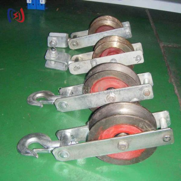 Compact Grounding Wire Stringing Block SHT-120x35 5-20KN
