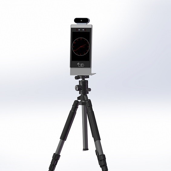 SIBO Facial Recognition And Body Temperature Test 8 Inch POE Device For Door Access