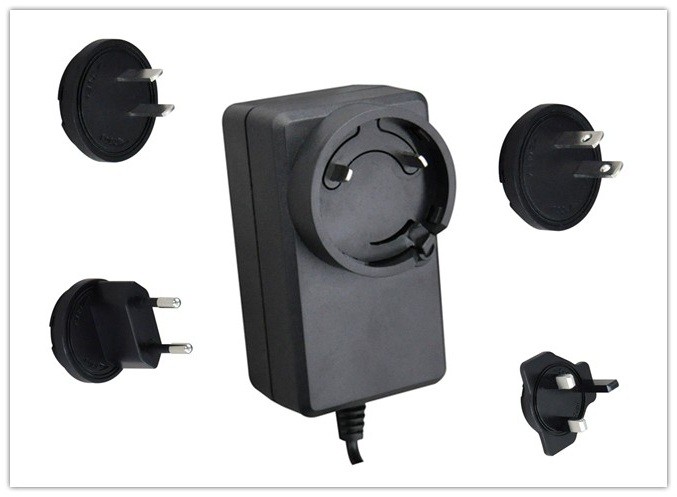 Стандартный заменимый переходник 12Vdc 3A 36W силы IEC62368