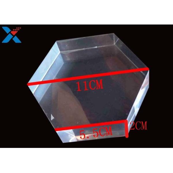Custom Shape Acrylic Display Stands / Clear Plexiglass Jewelry Display