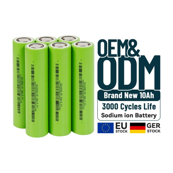 Exliporc 10Ah Sodium-Air EV Battery with 3C Discharge and 3000 Cycles for Electric Scooters and Solar Energy Storage