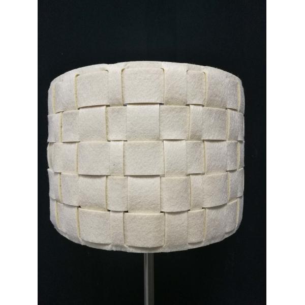 300*200mm Bedside Lamp Shades Felt E27 Light Shade Cream White