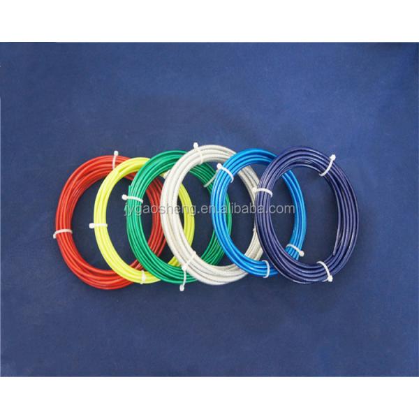 Heavy Duty Pet Training 7x7 PVC Coated Dog Tie Out Cable And Stake
