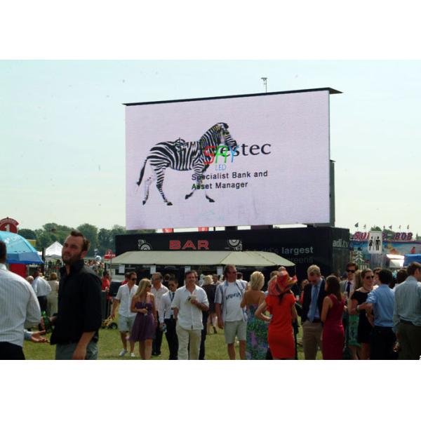 Advertising Waterproof SMD2727 electronic display boards 5mm Outdoor Cabinet