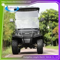 Balck Colour Resort carro de caça elétrico 2 fileiras para 4 passageiros 340 kg carga máxima