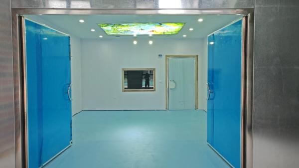 MRI Single Swing Radiation Shielded Doors Powder Coated Steel ASTM Radiation Protection Doors