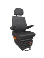 Mechanical Suspension Seat Backrest Adjustable Engineering Truck Seat