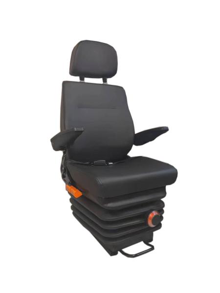 Mechanical Suspension Seat Backrest Adjustable Engineering Truck Seat