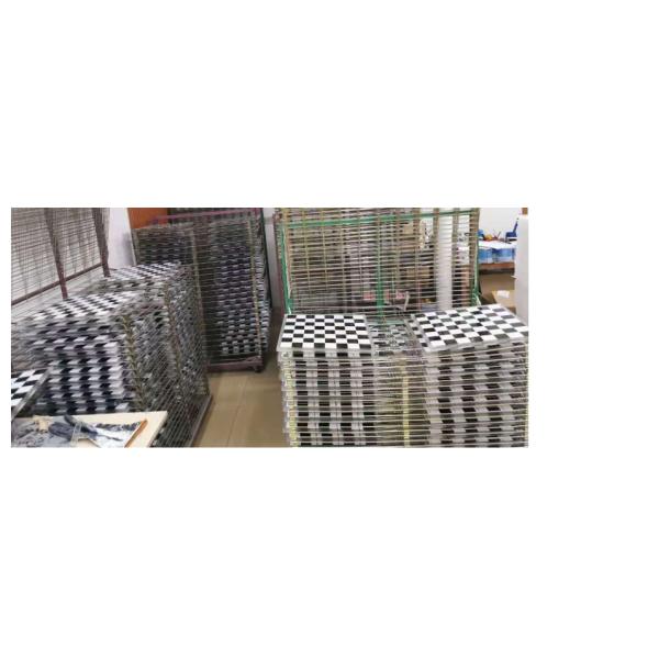 Custom Luxury Neon Blue Pink Elegant Acrylic Chess Game Board Set