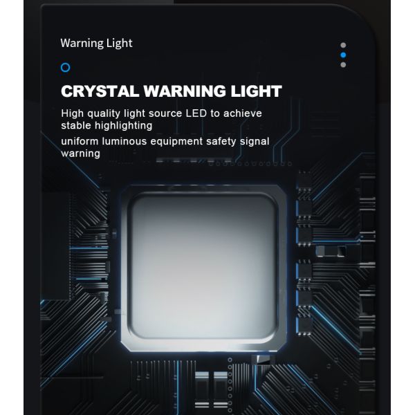 Luz de torre de señal de lámpara de torre de máquina personalizada tipo plegable tricolor