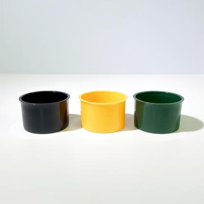 45ml Capacity Disposable Plastic PP Cup with Aluminum Foil Lid for Food Grade Packaging MOQ 30000pcs