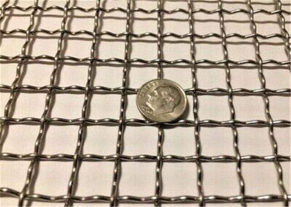 Hot Dipped Galvanized Filter Crimped 65mn Carbon Steel Wire Quarry Screen Mesh