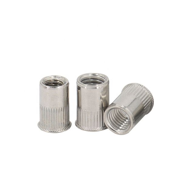Reduced Head Knurled Body Rivet Nut Stainless Steel High Speed Rail Rivnut