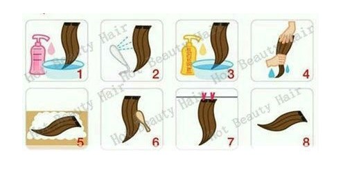 5A Unprocessed Remy Indian Hair Extensions 