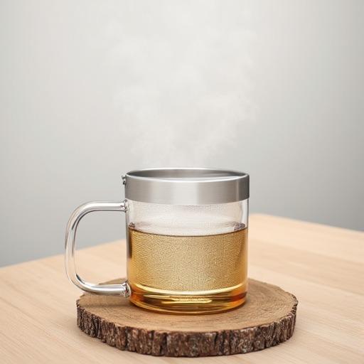Durable Borosilicate Glass Body Glass Tea Cup 400 Gram Weight  Food Grade