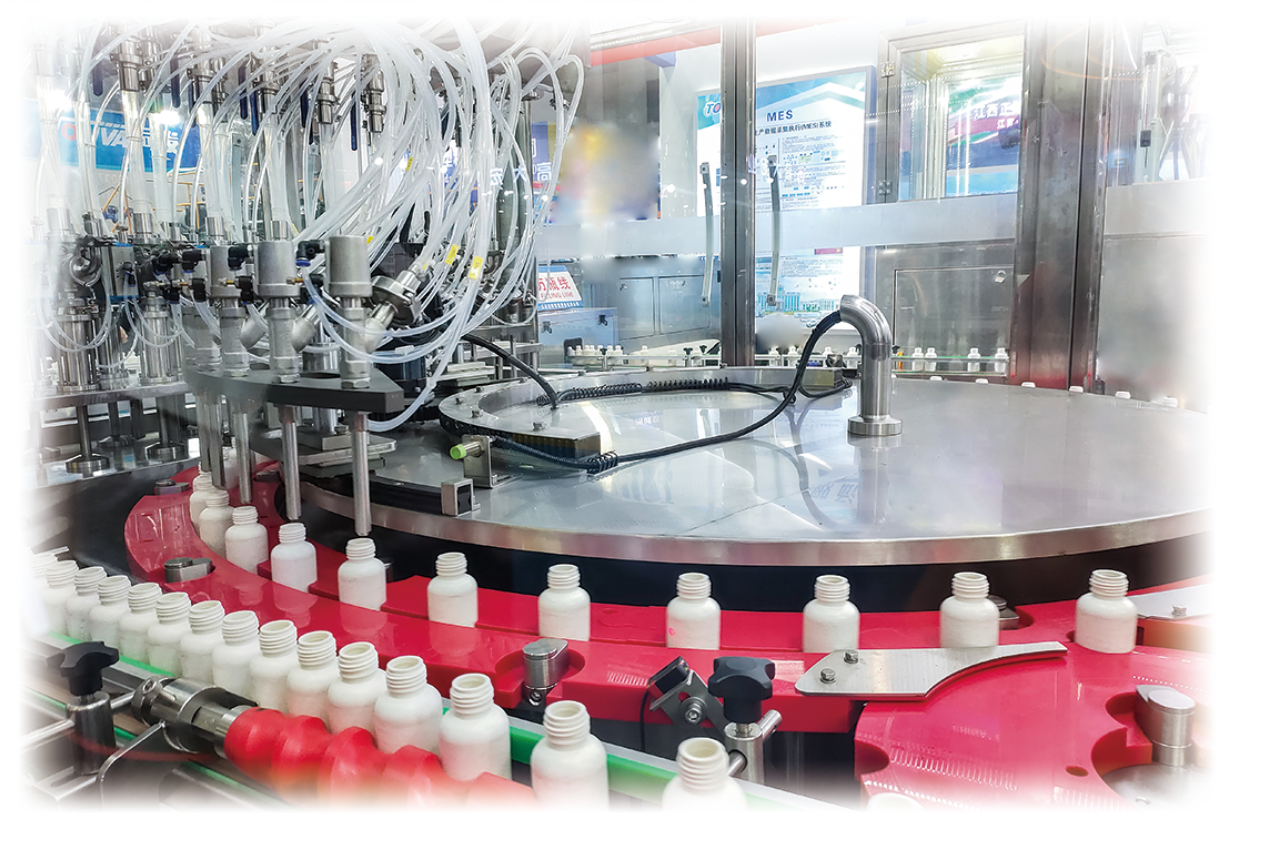 Versatile 50ml To 100ml Rotary Pesticide Filling Machine
