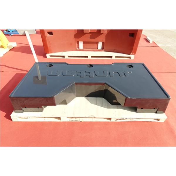 10 Ton Crane Counterweight Finish Painting With Accurate Dimension TS16949