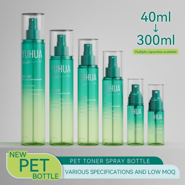 180ml PET Spray Bottle for Sunscreen and Makeup Setting Spray
